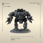 Дредноут Караула Смерти — Страж Последнего Рубежа | warhammer 40k
