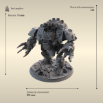 Дредноут Караула Смерти — Страж Последнего Рубежа | warhammer 40k — изображение 3
