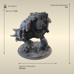 Дредноут Караула Смерти — Страж Последнего Рубежа | warhammer 40k — изображение 5
