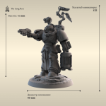 Апотекарий космодесанта - Warhammer 40k