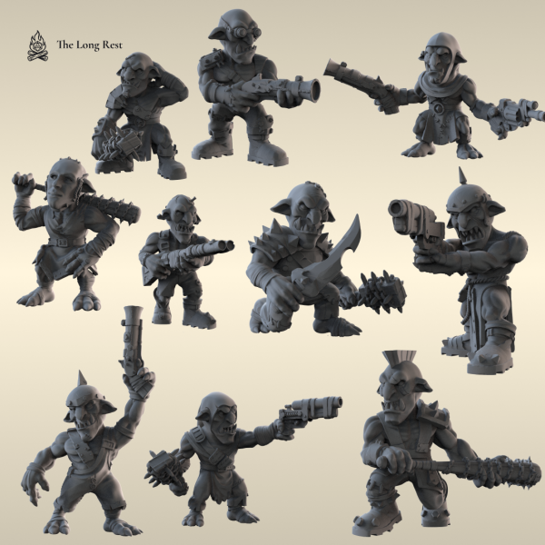 Гретчины Профи-Хапуны — Миниатюры Gretchin Warhammer 40k