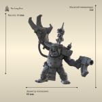 ТупоГрудые Нобы Waaagh — Миниатюры Орков Warhammer 40k — изображение 5