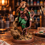 Фигурка эльфийки, персонажа из ДнД(D&D) 14 elfijka