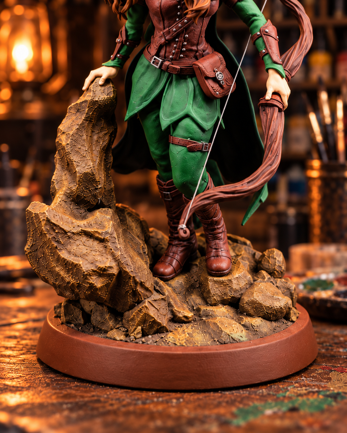 Фигурка эльфийки, персонажа из ДнД(D&D) 9 elfijka4