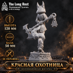 Красная Охотница — задний ракурс, коллекционная фигурка